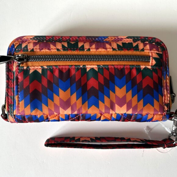 Lug Guild Collection Whirly RFID Wallet - Bargello Mountains Multi - Picture 8 of 10